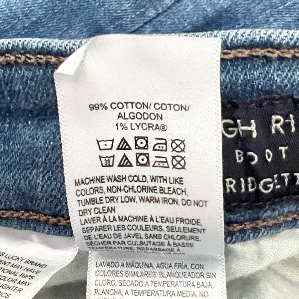 Lucky Brand High-Rise Boot Cut Bridgette Jeans - Picture 5 of 5